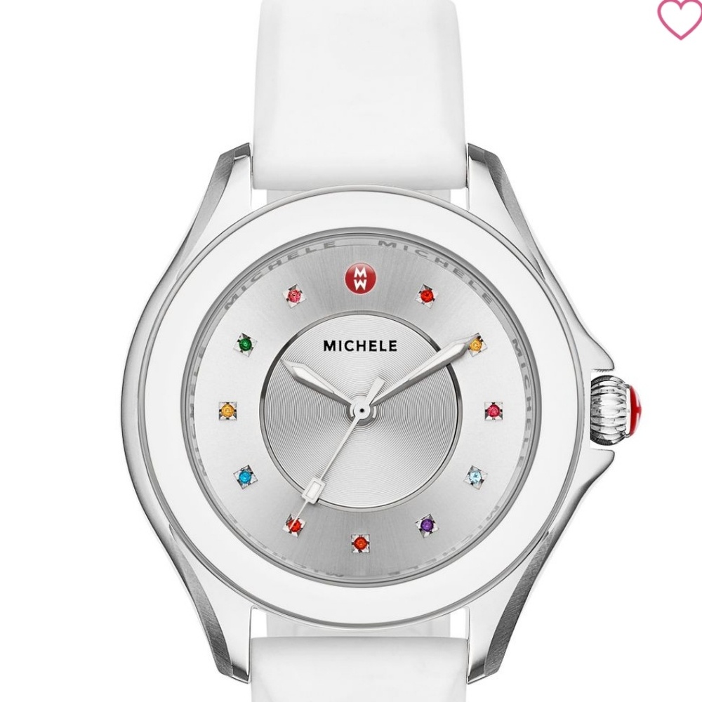 Michele Cape Multicolor Topaz Watch